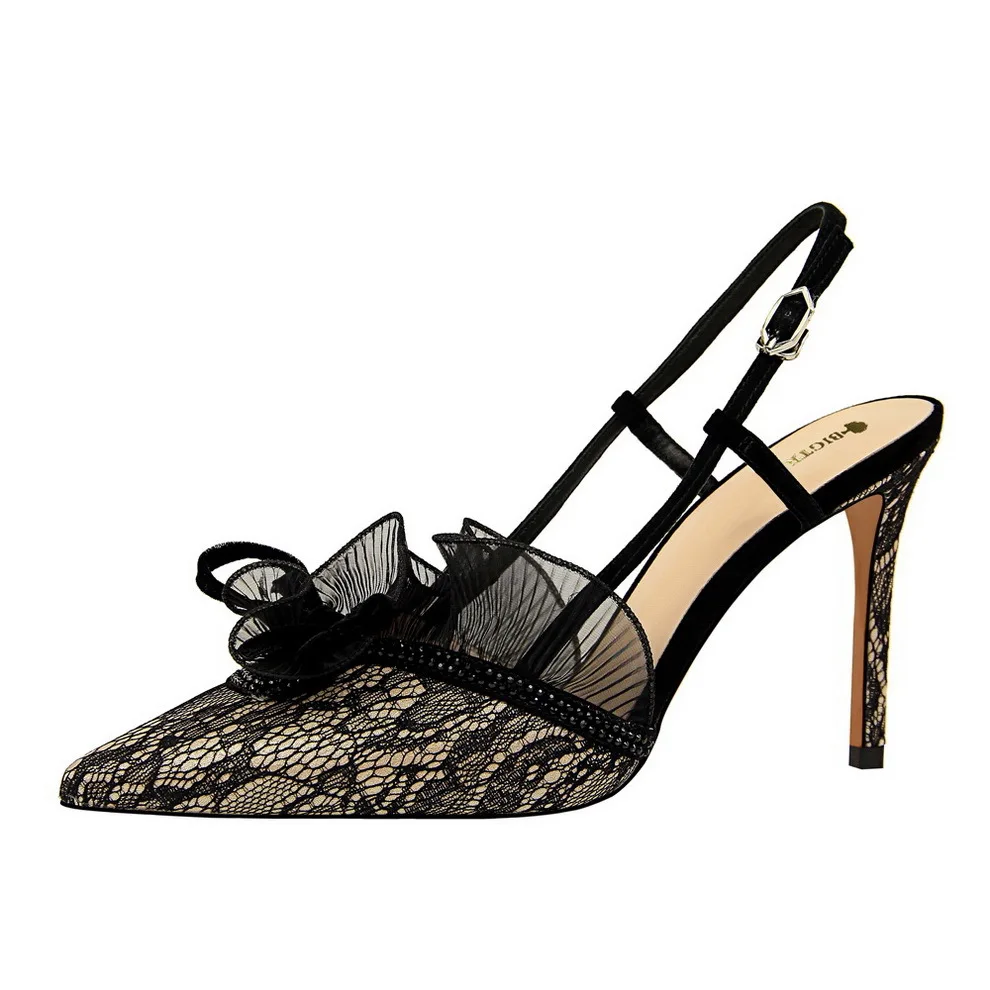 Amazon AliExpress Hot Selling Party Ladies Sandals High Heel Lace Bow Pointed Ankle Belt Buckle Dress Sandals For Women Sexy
Amazon AliExpress Hot Selling Party Ladies Sandals High Heel Lace Bow Pointed Ankle Belt Buckle Dress Sandals For Women Sexy