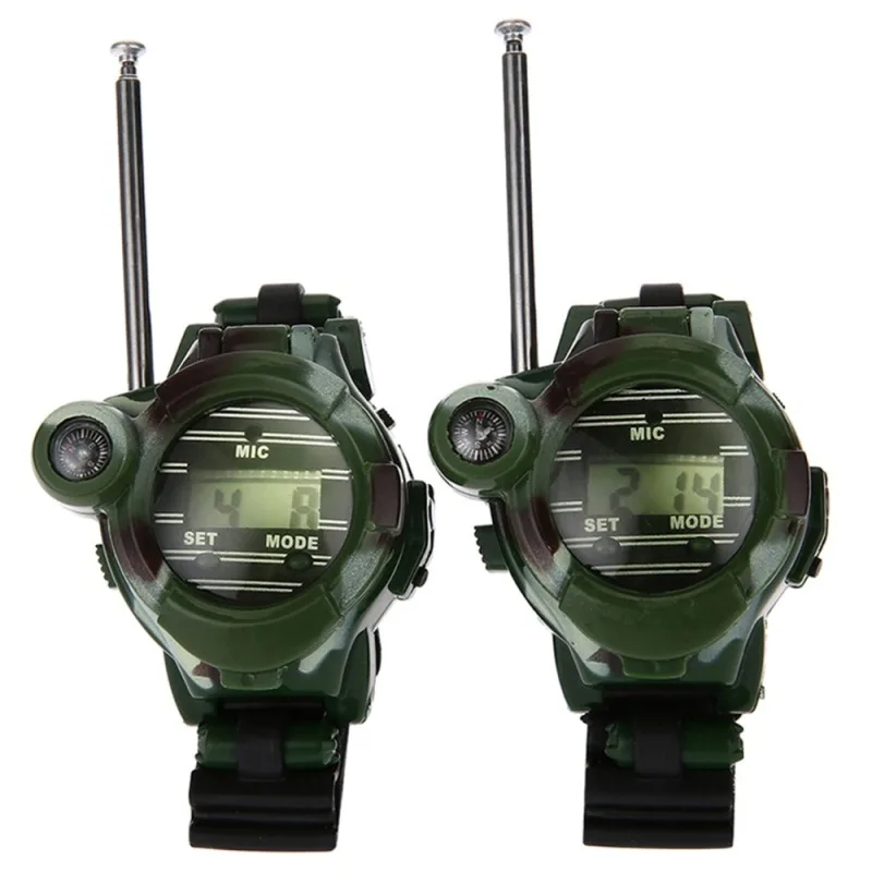 Children Education Toys 2PCS Toy Walkie Talkies Watches Walkie Talkie 7 in 1 Children Watch Radio Outdoor Interphone Toy Outdoor, Customzied
Children Education Toys 2PCS Toy Walkie Talkies Watches Walkie Talkie 7 in 1 Children Watch Radio Outdoor Interphone Toy Outdoor, Customzied