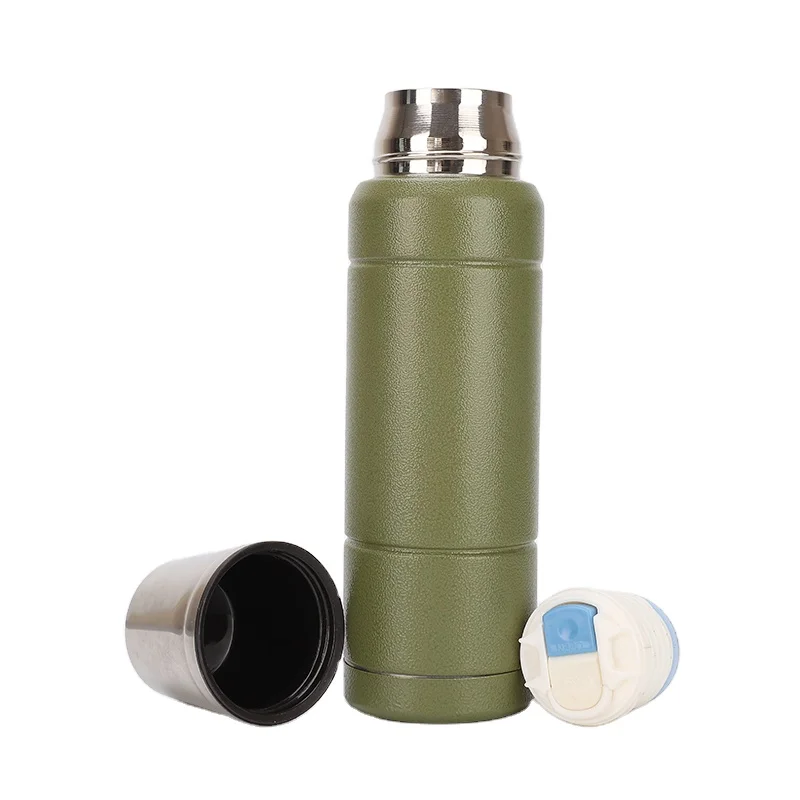 Custom LOGO Double Wall Stainless Steel Wide Mouth Vacuum Flask Flask Sport 500ml 1000ml Water Bottle
Custom LOGO Double Wall Stainless Steel Wide Mouth Vacuum Flask Flask Sport 500ml 1000ml Water Bottle