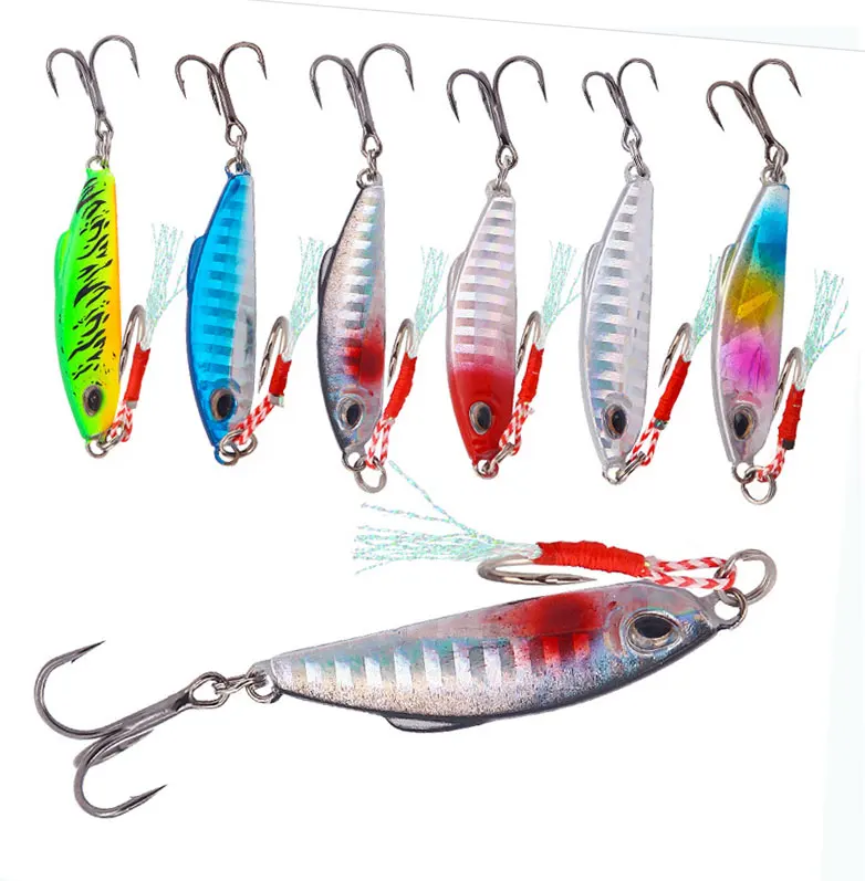 2021 New arrival Custom slow pitch jigs 15g 30g jig lure for sea fishing, 6 colors
2021 New arrival Custom slow pitch jigs 15g 30g jig lure for sea fishing, 6 colors