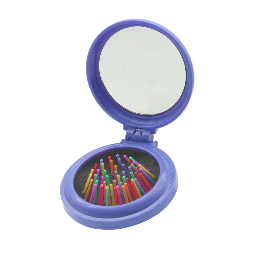 Wholesale Pocket Hair Brush Round Rainbow Bristles Double Sided Pocket Hair Brush, Yellow, red, blue, green
Wholesale Pocket Hair Brush Round Rainbow Bristles Double Sided Pocket Hair Brush, Yellow, red, blue, green