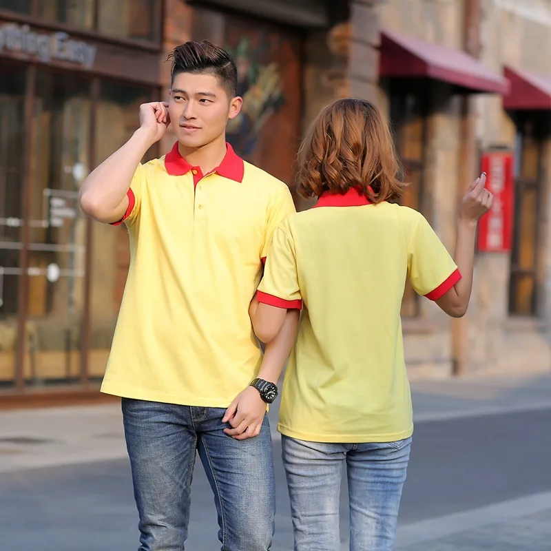 Unisex Contrast Color Printable Polo T Shirt Short Sleeves Work Uniform Embroidery Logo Custom Golf Shirt
Unisex Contrast Color Printable Polo T Shirt Short Sleeves Work Uniform Embroidery Logo Custom Golf Shirt