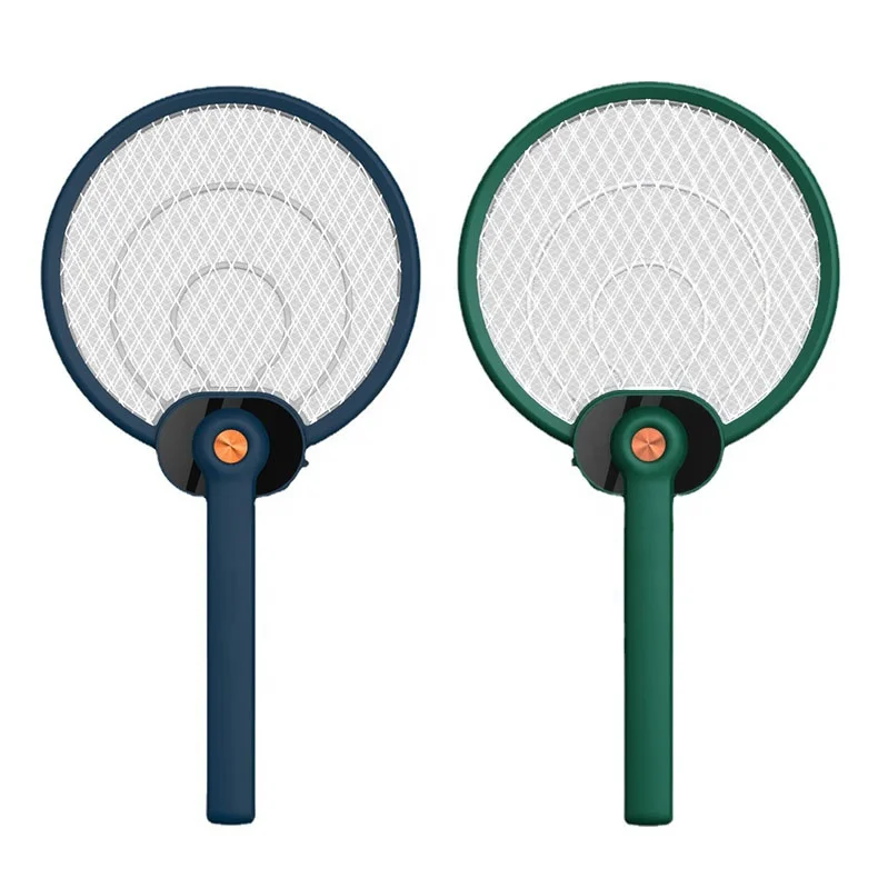 Rotatable Folding Powerful 3000V Grid Mosquito Killer USB Rechargeable Electric Fly Swatter with 3 Layer Safety Mesh, Deep blue, deep green
Rotatable Folding Powerful 3000V Grid Mosquito Killer USB Rechargeable Electric Fly Swatter with 3 Layer Safety Mesh, Deep blue, deep green
