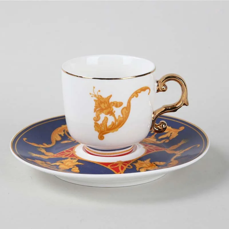 SU03 Wholesale Decal Reusable Tea Ceramic Cup and Saucer Porcelain Espresso Coffee Cup
SU03 Wholesale Decal Reusable Tea Ceramic Cup and Saucer Porcelain Espresso Coffee Cup