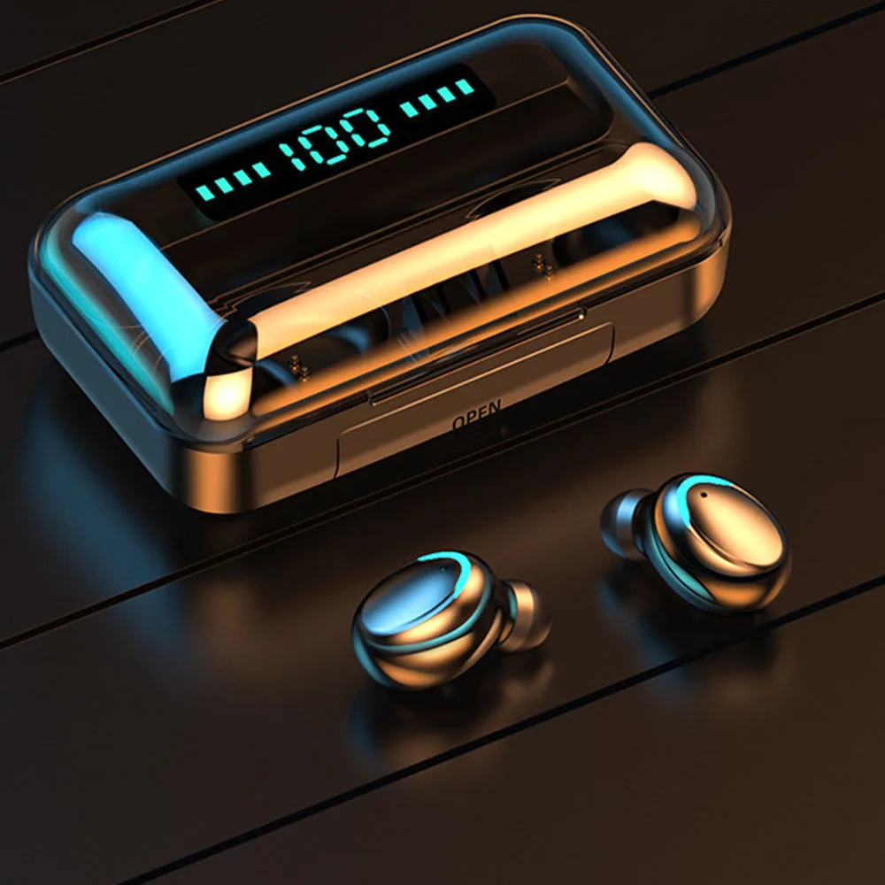 2021 5.0 5.1 Colores Led Touch Ture Wireless Earbuds And Powerbank Multi-Function Ear Buds Tws Earphone F9 - 5 F9 -5 F9 5C F9
2021 5.0 5.1 Colores Led Touch Ture Wireless Earbuds And Powerbank Multi-Function Ear Buds Tws Earphone F9 - 5 F9 -5 F9 5C F9