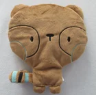 baby's doudous velboa with padding dolls