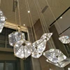 Modern Chandelier Luxury wedding decorative indoor light custom glass crystal chandelier pendant lamp