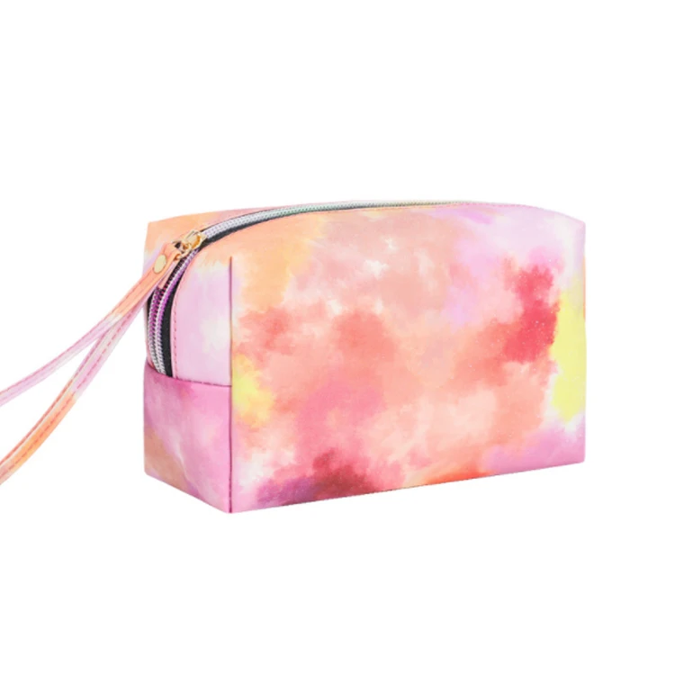Hot Sales bolsas Tie-Dye Colorful Cosmetic Bags Ladies Fashion Toiletry Bag Pu Leather Makeup Bag Portable
Hot Sales bolsas Tie-Dye Colorful Cosmetic Bags Ladies Fashion Toiletry Bag Pu Leather Makeup Bag Portable