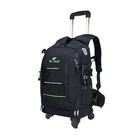 New design style camera backpack bag with wheel carry on trolley wheel for backpack wheel attachment