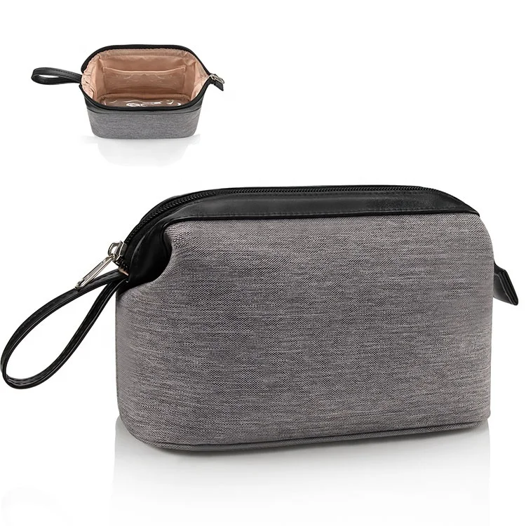 New Arrival Gray Small Built-in Steel Wire Waterproof Portable Multi-functional Travel Men Women Makeup Cosmetic Pouch Bag
New Arrival Gray Small Built-in Steel Wire Waterproof Portable Multi-functional Travel Men Women Makeup Cosmetic Pouch Bag