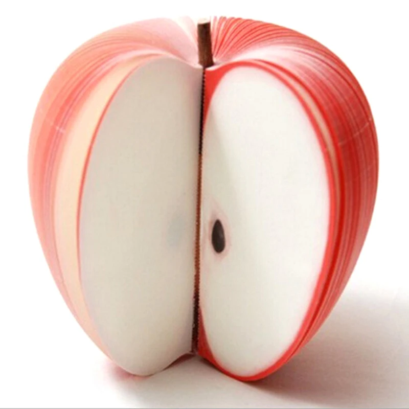 Fruit Note Memo Pads Portable Scratch Paper Notepads Sticky Note Apple Shape Stationery Office Note Pad Supplies
Fruit Note Memo Pads Portable Scratch Paper Notepads Sticky Note Apple Shape Stationery Office Note Pad Supplies