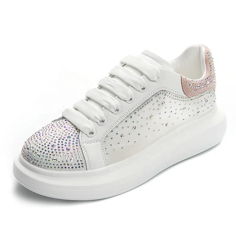 Mc Queen small white shoes female 2021 spring and summer new wild student breathable thin mesh full diamond sports casual shoes
Mc Queen small white shoes female 2021 spring and summer new wild student breathable thin mesh full diamond sports casual shoes