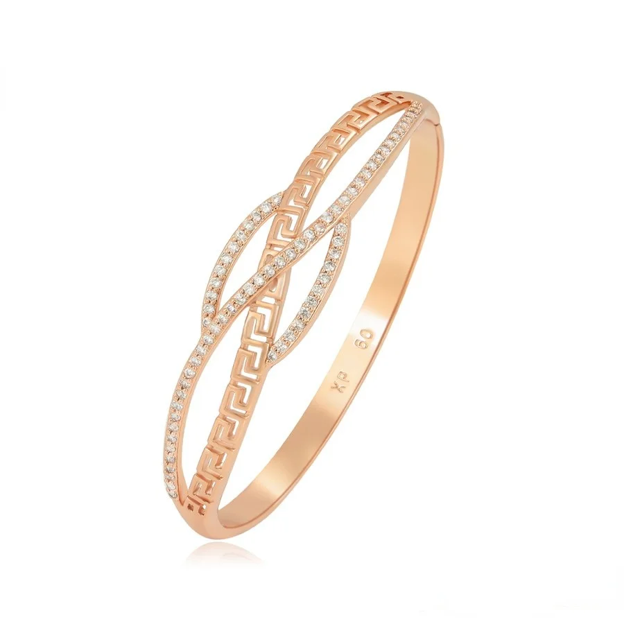A00718472 Xuping jewelry fashion elegance new trendy design sense personality 18K gold set diamond bangle
A00718472 Xuping jewelry fashion elegance new trendy design sense personality 18K gold set diamond bangle