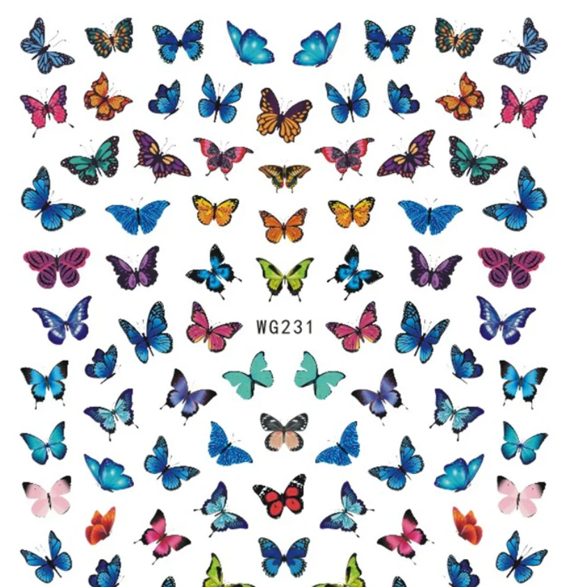 WG231-240 new butterfly spring ultra-thin adhesive nail stickers INS net red nail decals nail stickers
WG231-240 new butterfly spring ultra-thin adhesive nail stickers INS net red nail decals nail stickers