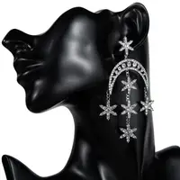 Fashion Luxury Crystal Rhinestone Big Half Moon Statement Drop Earrings Zircon Star Moon Dangle Earrings For Women
Fashion Luxury Crystal Rhinestone Big Half Moon Statement Drop Earrings Zircon Star Moon Dangle Earrings For Women