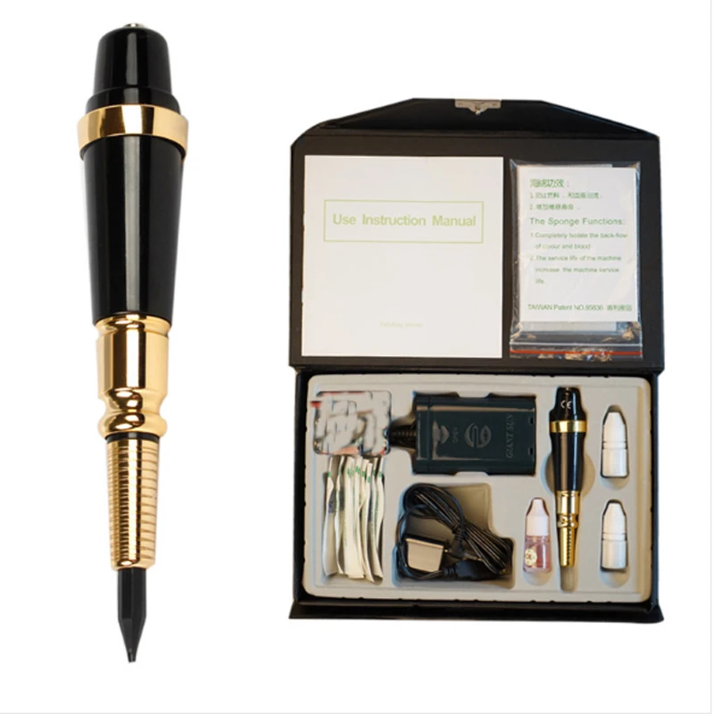 Best Quality Professional Micropigmentation Tattoo Machine Pigments Eyebrow Microblading Eyebrow Pen Tattoo Machine, Black
Best Quality Professional Micropigmentation Tattoo Machine Pigments Eyebrow Microblading Eyebrow Pen Tattoo Machine, Black