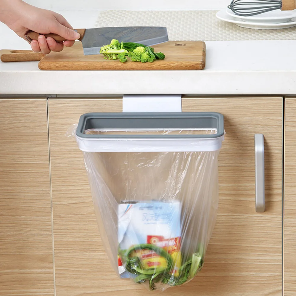 Kitchen cabinet door garbage rack hanging storage rack garbage bag rack kitchen garbage can plastic bag support
Kitchen cabinet door garbage rack hanging storage rack garbage bag rack kitchen garbage can plastic bag support
