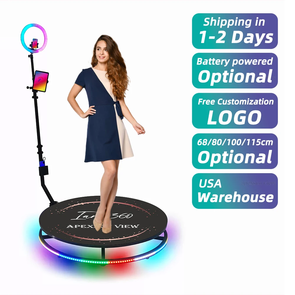 Slow Motion Portable 360 Photo Booth 360 Degree Video Booth for Parties spin camera background for Sale
Slow Motion Portable 360 Photo Booth 360 Degree Video Booth for Parties spin camera background for Sale