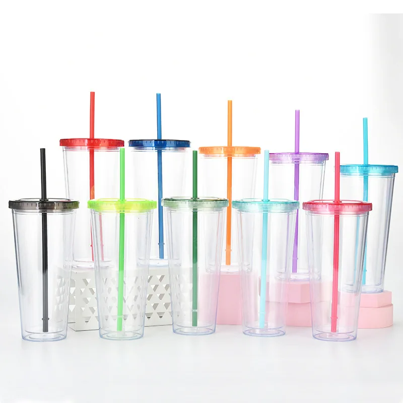 22oz Plastic Straw Cup Transparent Cold Drink Cup With Lid Double Insulation Car Mug
22oz Plastic Straw Cup Transparent Cold Drink Cup With Lid Double Insulation Car Mug