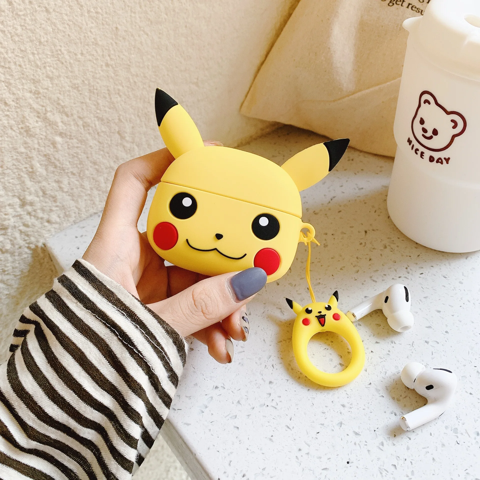 Protecting Soft Silicone Cases Silicone Cute Case For Air Pod Designer Earphone Sleeve Waterproof Wireless Earbuds Case, 12
Protecting Soft Silicone Cases Silicone Cute Case For Air Pod Designer Earphone Sleeve Waterproof Wireless Earbuds Case, 12