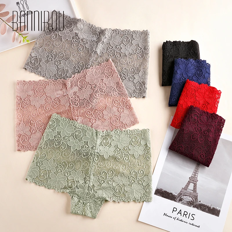 Boyshort For Woman Sexy Lace Panties High Rise Soft Female Underwear New Sale S-XL 7 Colors, Black,blue,red,gray,green,wine,pink
Boyshort For Woman Sexy Lace Panties High Rise Soft Female Underwear New Sale S-XL 7 Colors, Black,blue,red,gray,green,wine,pink