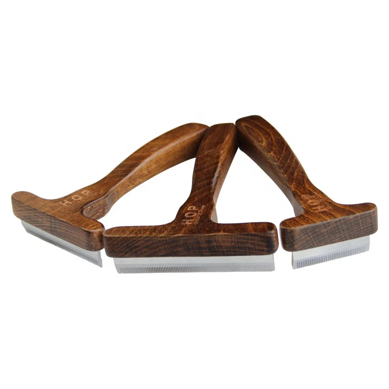 Factory Wholesale Wooden Cat Deshedding Massage Tool Pet Dog Deshedding Grooming Brush, Brown
Factory Wholesale Wooden Cat Deshedding Massage Tool Pet Dog Deshedding Grooming Brush, Brown