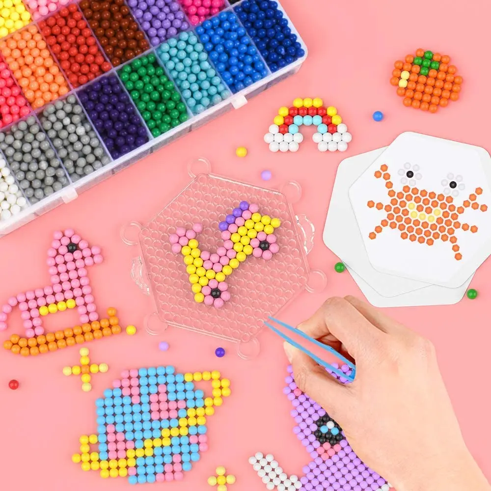 5200pcs High Box Beads Kids DIY Handmaking Beads 24 Girds Water Sticky Beads DIY Art Crafts Wholesale, Mixed color 
5200pcs High Box Beads Kids DIY Handmaking Beads 24 Girds Water Sticky Beads DIY Art Crafts Wholesale, Mixed color