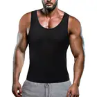 Men Body Shaper Vest 5 TIMES SWEAT Workout Slimming High Elasticity Crazily Sweats Sauna Suit with Back Support