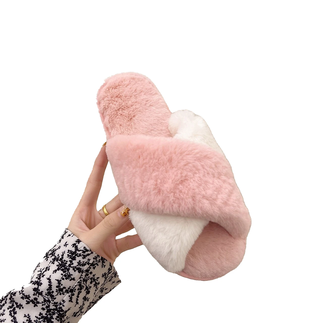 High Quality Wholesale Autumn Winter House Women Home Slippers Faux Fur Ladies Warm Female Soft Plush Open Toe Shoe Slippers, As picture
High Quality Wholesale Autumn Winter House Women Home Slippers Faux Fur Ladies Warm Female Soft Plush Open Toe Shoe Slippers, As picture