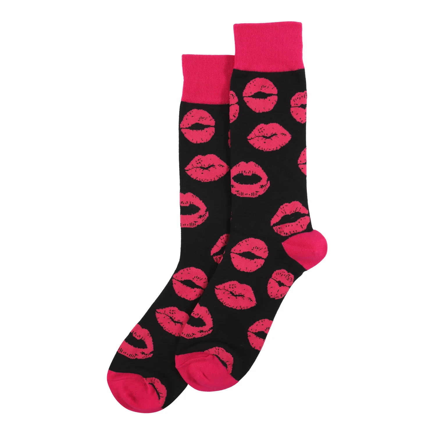 Hot Selling Smooches Socks Valentines Day Gift Sports Socks Custom Socks Men/Women, Black & red & blue
Hot Selling Smooches Socks Valentines Day Gift Sports Socks Custom Socks Men/Women, Black & red & blue