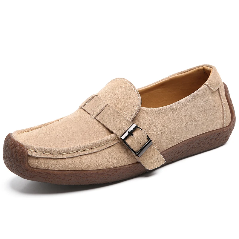 2021 Big Size 35-43 Ladies Comfort Casual Flat Shoes Slip-on Genuine Suede Leather Women Loafers
2021 Big Size 35-43 Ladies Comfort Casual Flat Shoes Slip-on Genuine Suede Leather Women Loafers