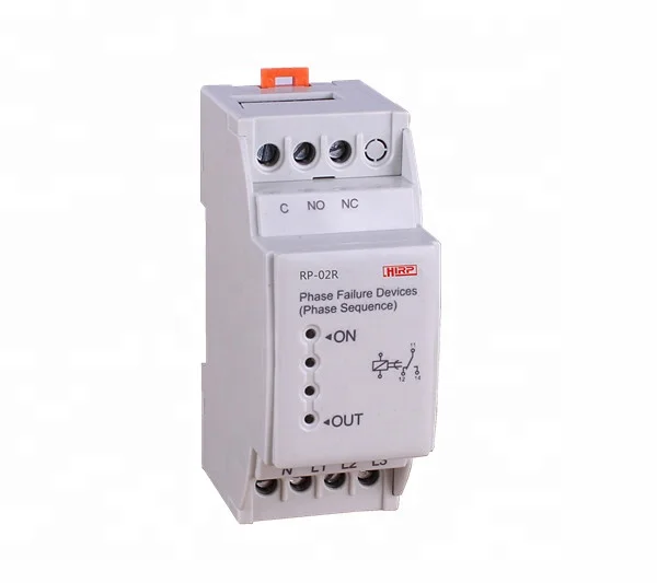 RP-02R China Reverse Phase Protective Relay Phase Sequence Voltage Relay