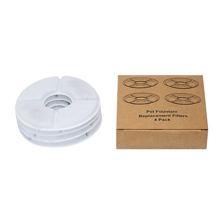 Activated Carbon Fountain Filter Pet Cats Water Fountain Carbon Filter Replacement, White
Activated Carbon Fountain Filter Pet Cats Water Fountain Carbon Filter Replacement, White