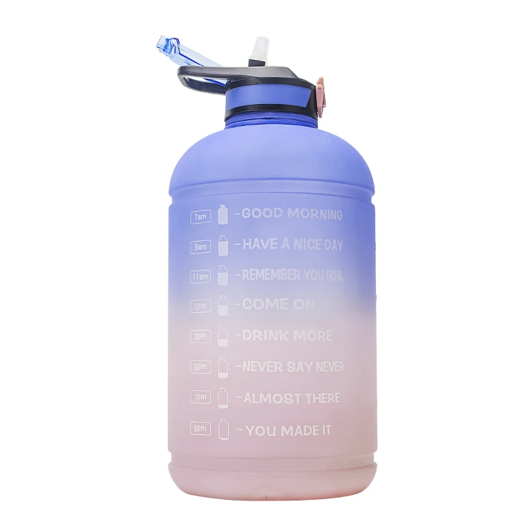 one gallon Large Capacity motivational Water Bottle PETG Plastic Time Marker Fitness for outdoor
one gallon Large Capacity motivational Water Bottle PETG Plastic Time Marker Fitness for outdoor