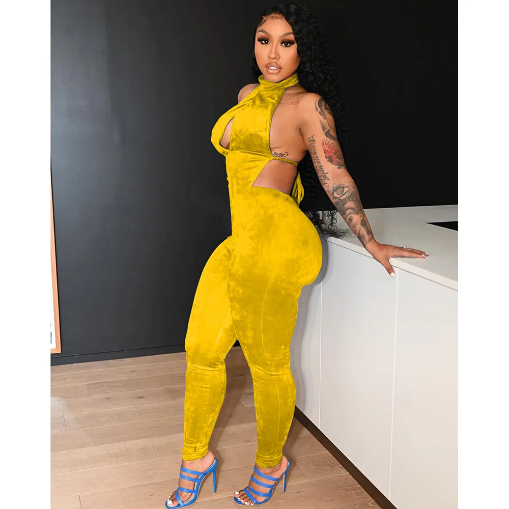 fall 2021 fashion trendy sets womens clothing crop hole backless jogger sets sexy tight velvet tracksuits for women, Picture
fall 2021 fashion trendy sets womens clothing crop hole backless jogger sets sexy tight velvet tracksuits for women, Picture
