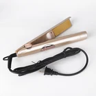 Professional Hair Straightener Curling Iron 2 in 1 Tourmaline Ceramic Twisted Flat Iron LCD Digital Display
