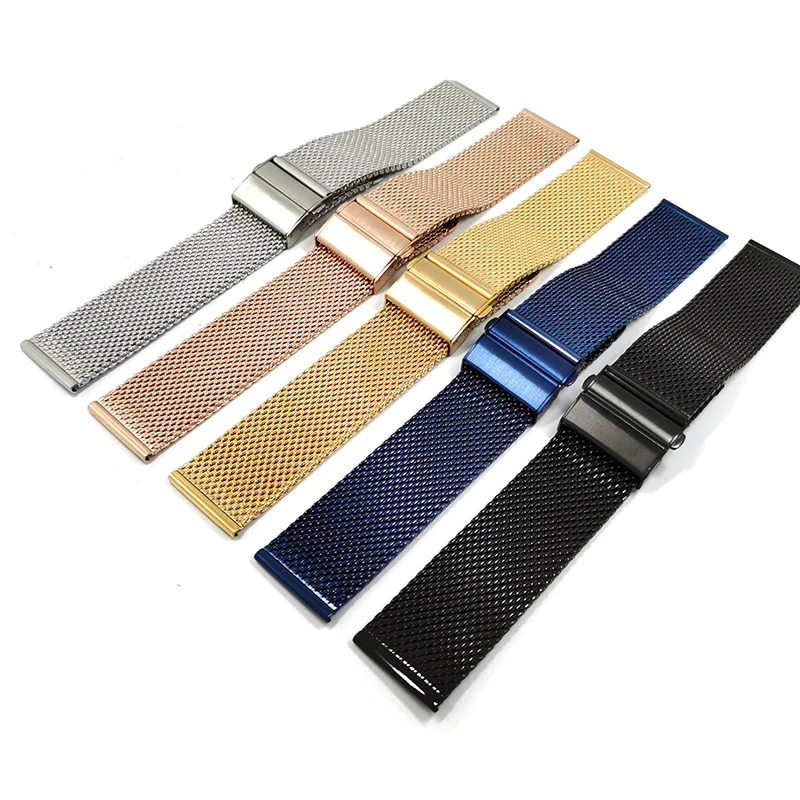 new design fashion mesh milanese quick release stainless steel watch band strap bracelet
new design fashion mesh milanese quick release stainless steel watch band strap bracelet
