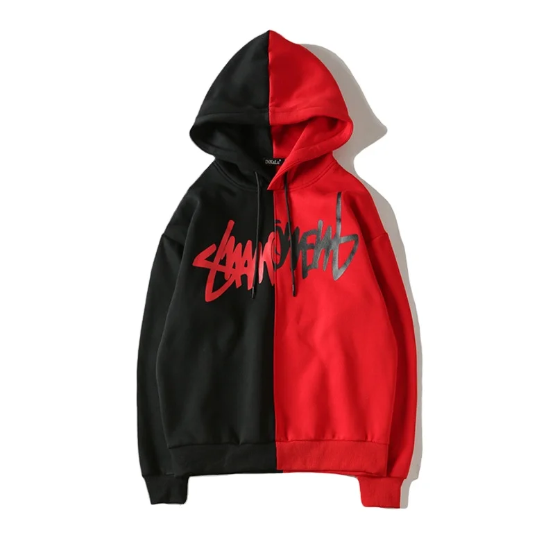 New product polyester Fashion 2 colors letter print High Quality Multi Color patchwork oversized Pullover hoodies
New product polyester Fashion 2 colors letter print High Quality Multi Color patchwork oversized Pullover hoodies