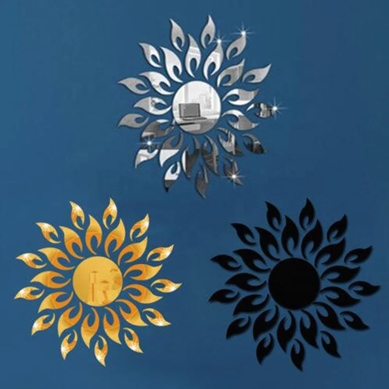 2020 New 3D Mirror Sun Flower Art Removable Wall Sticker Acrylic Mural Decal Home Room Decor Hot Sale
2020 New 3D Mirror Sun Flower Art Removable Wall Sticker Acrylic Mural Decal Home Room Decor Hot Sale