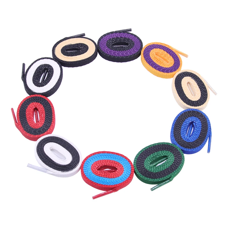 Coolstring Flat Double Side Printed Black-Beige-Black 170 cm shoelaces for Sneaker Fashion Casual Sports Outdoor Canvas Shoe, Stock:6 colors, support customized color printing
Coolstring Flat Double Side Printed Black-Beige-Black 170 cm shoelaces for Sneaker Fashion Casual Sports Outdoor Canvas Shoe, Stock:6 colors, support customized color printing