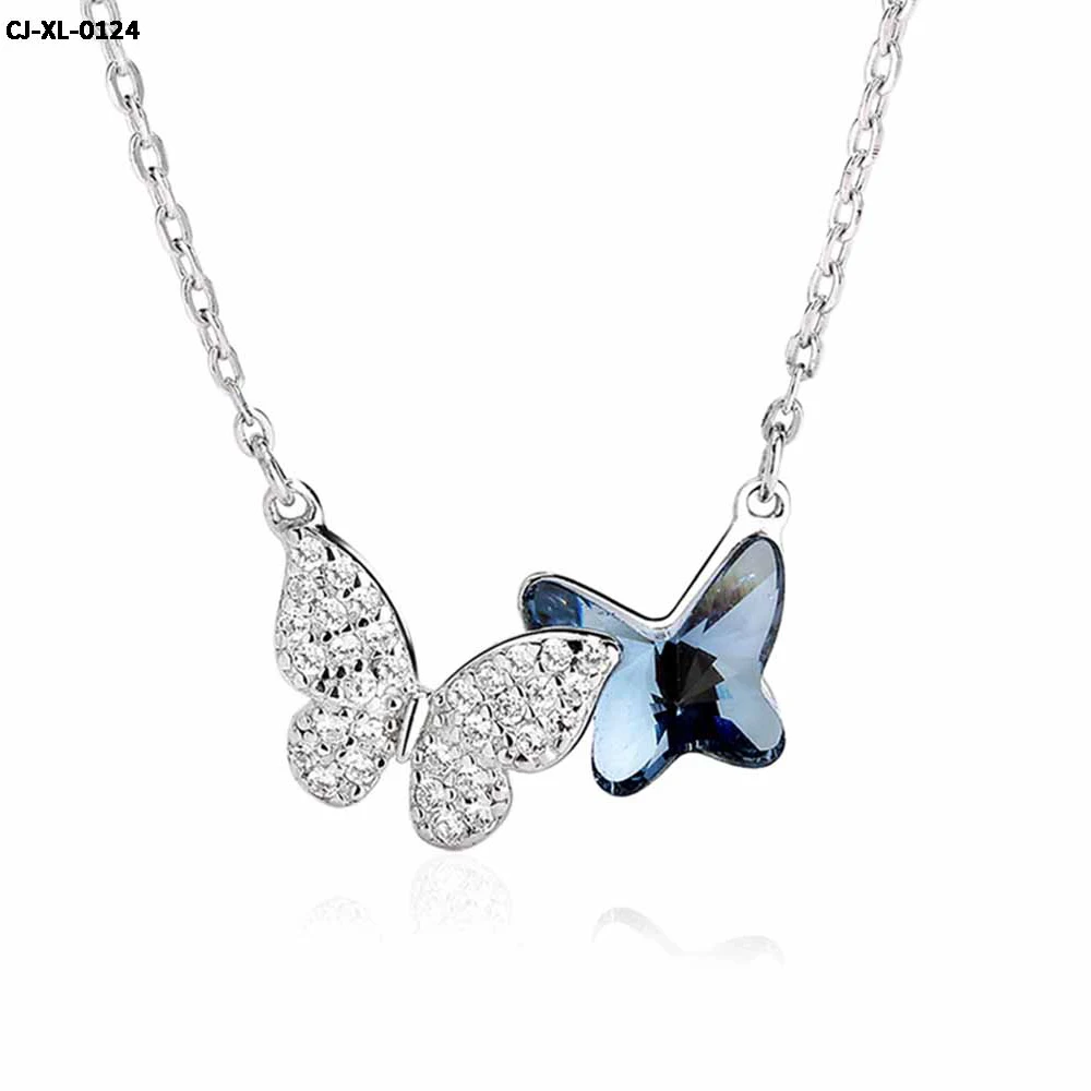 Korean butterfly necklace ladies 925 sterling silver light luxury simple temperament clavicle chain accessories
Korean butterfly necklace ladies 925 sterling silver light luxury simple temperament clavicle chain accessories