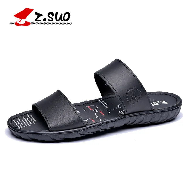 Walking leather slippers male summer fashion wear beach shoes couples personality a flop male sandals
Walking leather slippers male summer fashion wear beach shoes couples personality a flop male sandals