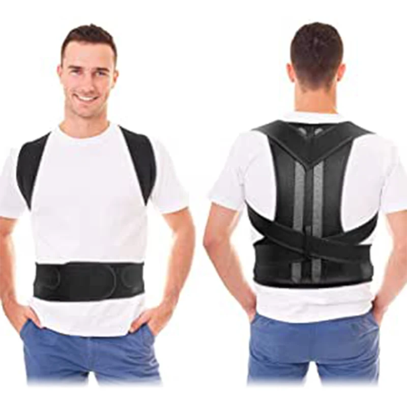 Adjustable back Support Belt Clavicle Shoulder Back Brace Posture Corrector for student Men and Women, Black/red/blue customized
Adjustable back Support Belt Clavicle Shoulder Back Brace Posture Corrector for student Men and Women, Black/red/blue customized