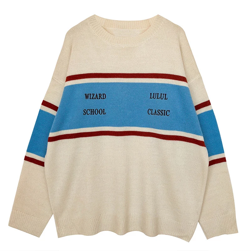 2020 Fashion All-match Autumn Outer Wear Loose Long Sleeved Round Neck Color Women Cute Sweater
2020 Fashion All-match Autumn Outer Wear Loose Long Sleeved Round Neck Color Women Cute Sweater