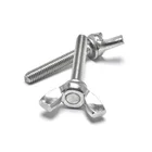Butterfly Screw Screws And Nuts M6 M8 DIN315 SS304 Tip Butterfly Wing Nut Screw