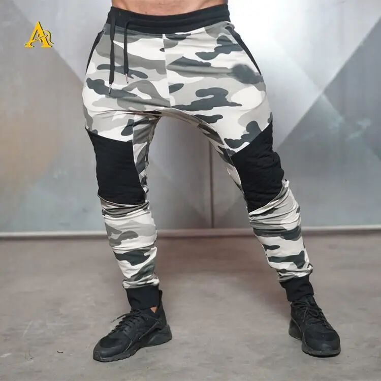 camo gym joggers