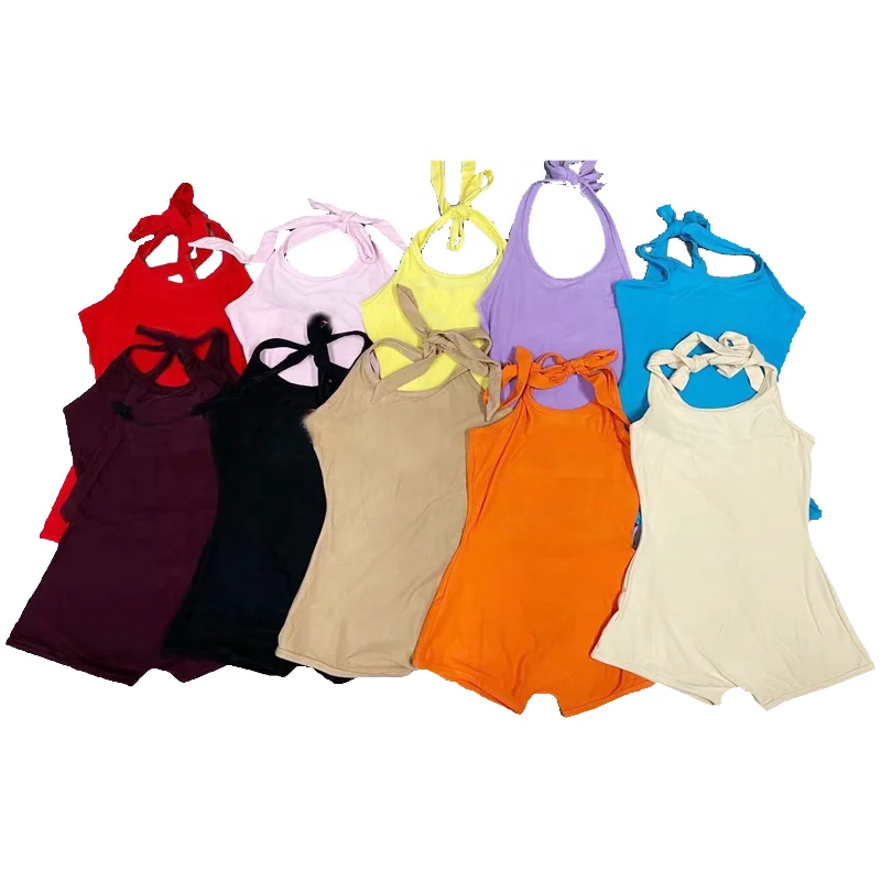 Custom logo Summer Ladies Backless Designer Bodysuits Women One Piece Short Jumpsuits And Rompers For Woman
Custom logo Summer Ladies Backless Designer Bodysuits Women One Piece Short Jumpsuits And Rompers For Woman