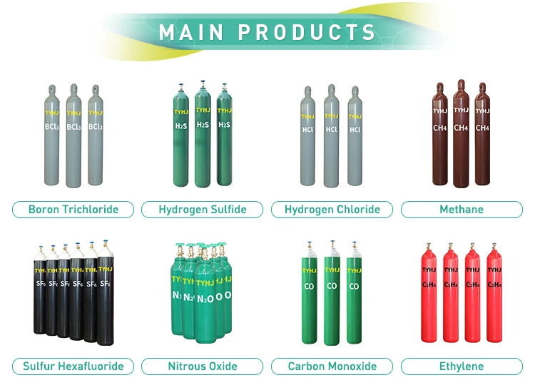 Sale special gas good price export industrial grade hcl hcl cylinder