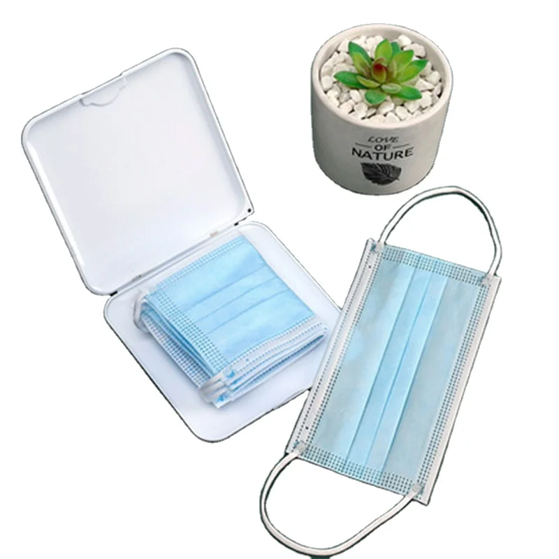 Creative And Portable Disposable Mask Storage Box With Lid And Clasp Seal For Dustproof And Moistureproof Face Mask Storage Box
Creative And Portable Disposable Mask Storage Box With Lid And Clasp Seal For Dustproof And Moistureproof Face Mask Storage Box