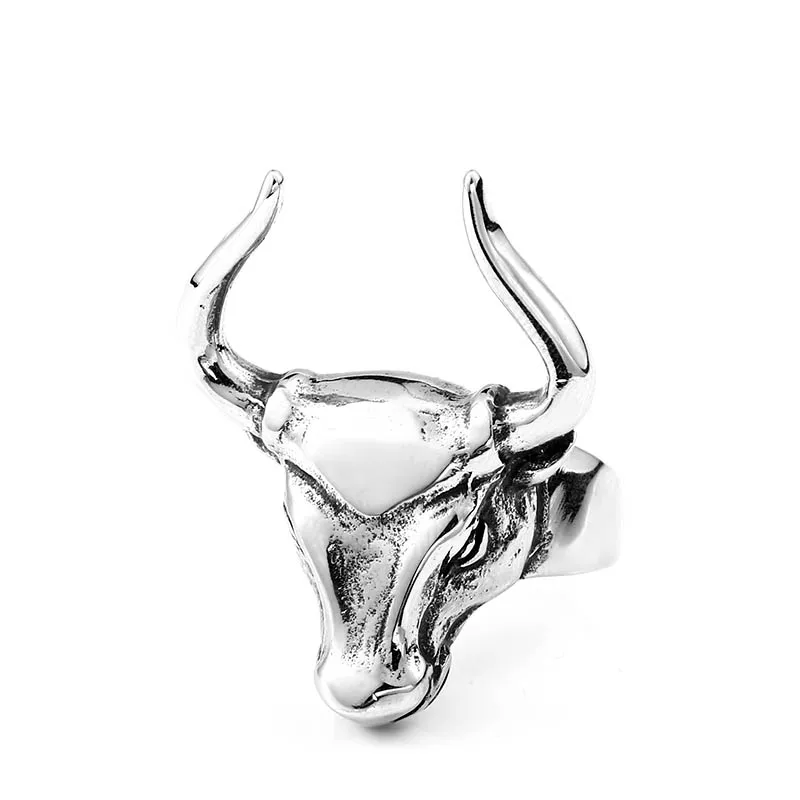 SS8-615R steel soldier punk animal bull head men's ring fashion rock stainless steel jewelry gift
SS8-615R steel soldier punk animal bull head men's ring fashion rock stainless steel jewelry gift